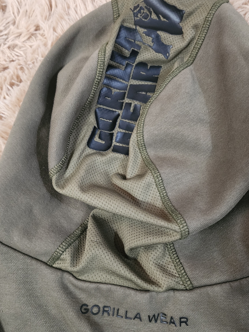 Gorilla Wear Bowie Mesh Zipped Hoodie - Picture 11 of 11